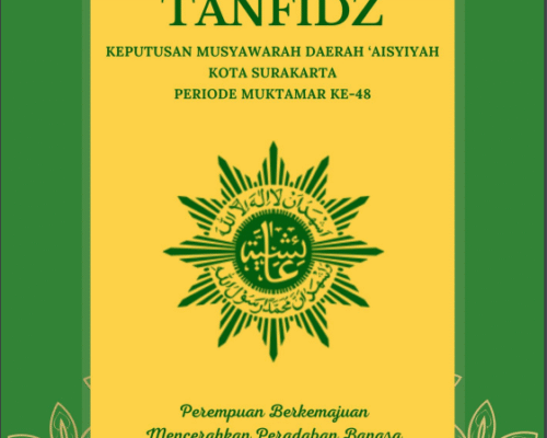 Tanfidz Keputusan Musyawarah Daerah PDA Surakarta