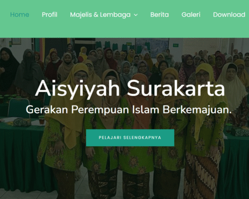 Panduan Penggunaan Website ‘Aisyiyah Surakarta